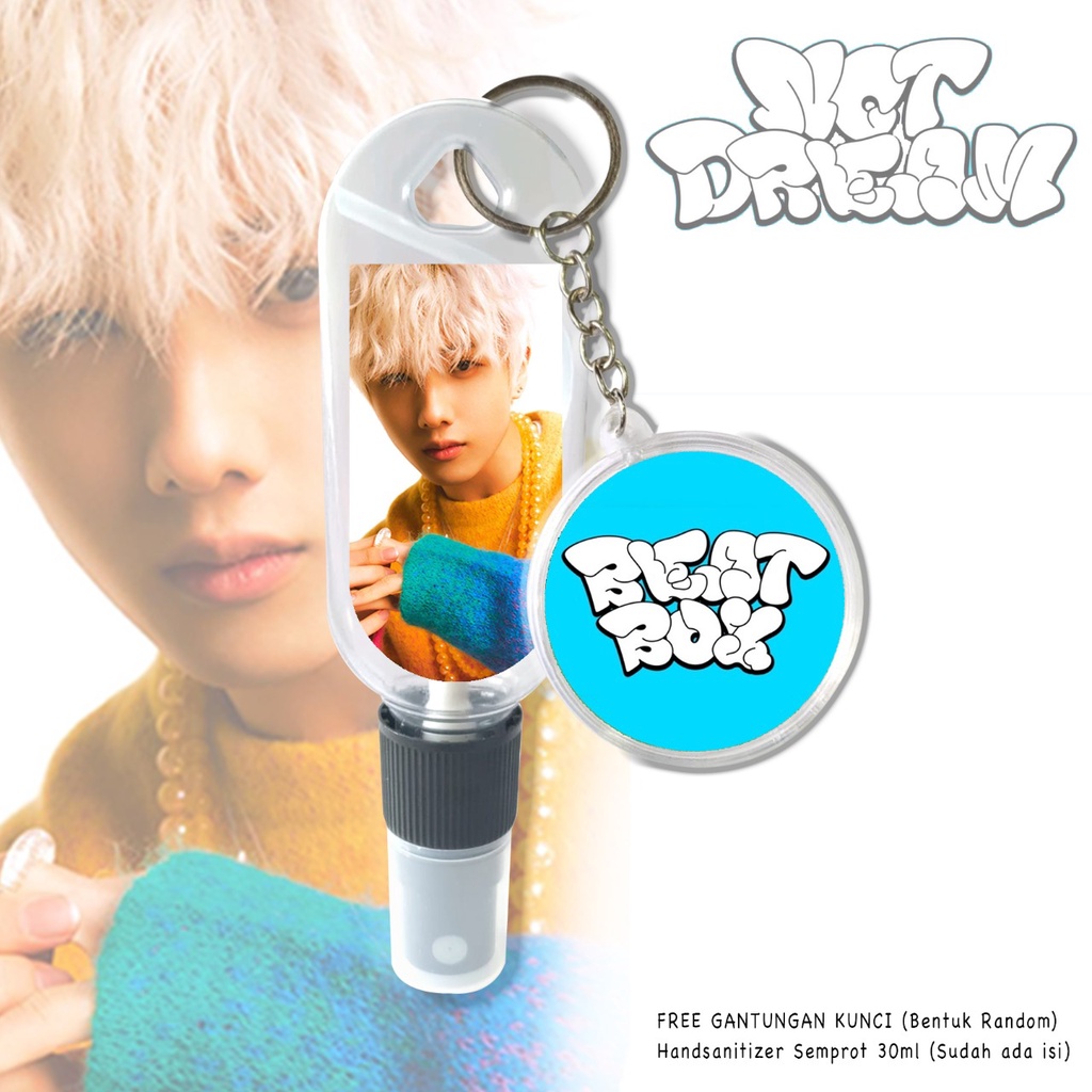 (FREE GANTUNGAN KUNCI) HAND SANITIZER NCT DREAM / NCTZEN /INCLUDE ISI 30ML / BEATBOX EDITION