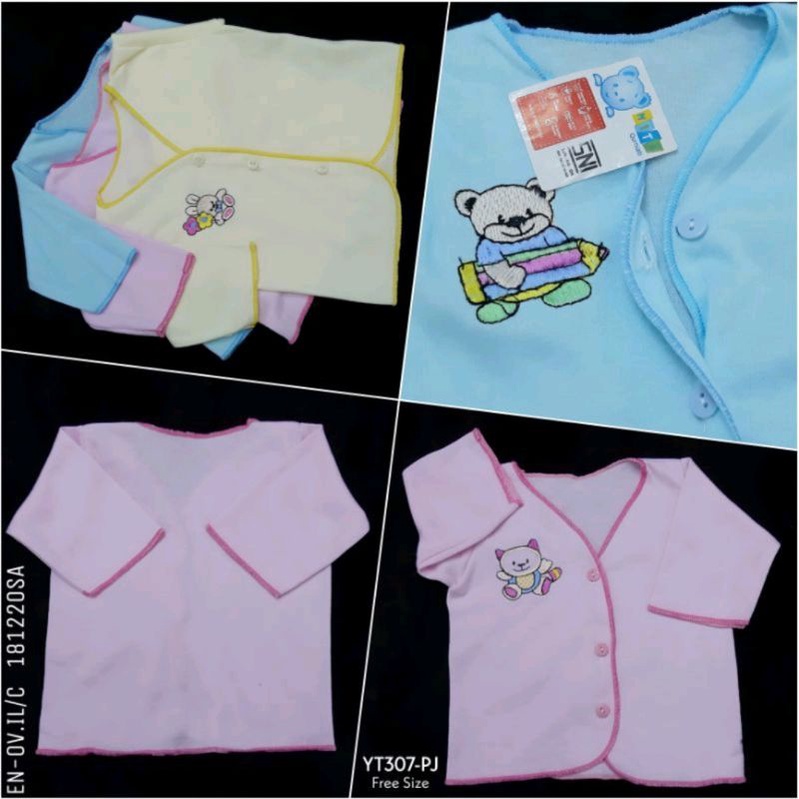 baju bayi polos NB