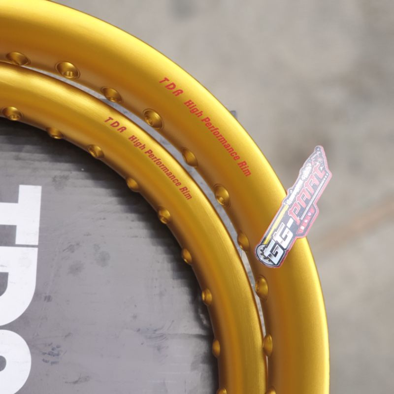Velg TDR Pelek tdr U shape Uk 185 & 215 Ring 17 Gold original TDR
