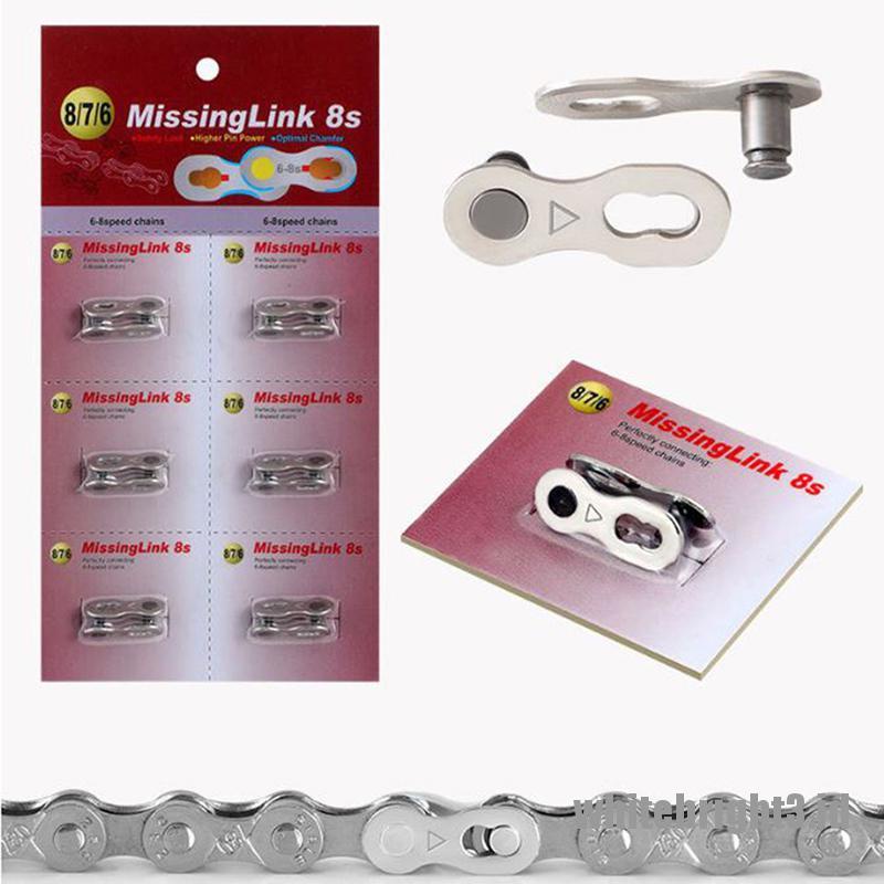Rantai Sepeda Master Link 6 / 7 / 8 / 9 / 10 / 11 Kecepatan Warna Putih