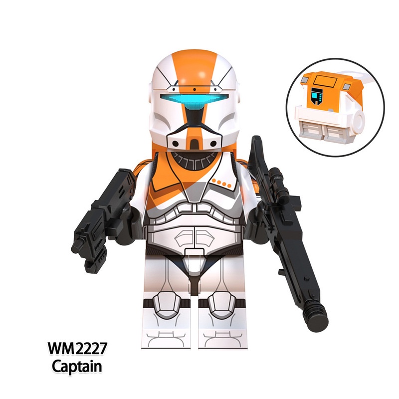 Mainan Action Figure Mini Republic Commando Gregor Omega Squad Fixer Scorch Sev Untuk Koleksi WM6124