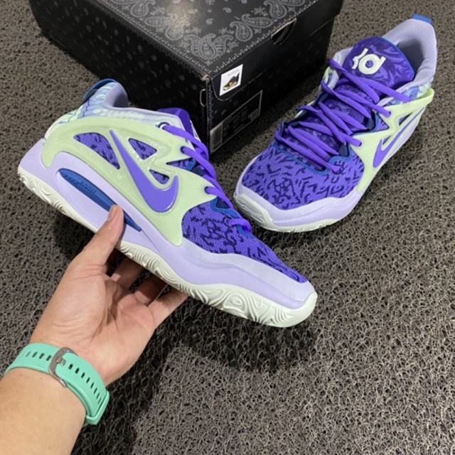 sepatu KD 15 Psychic Purple / Sepatu basket Premium original high quality