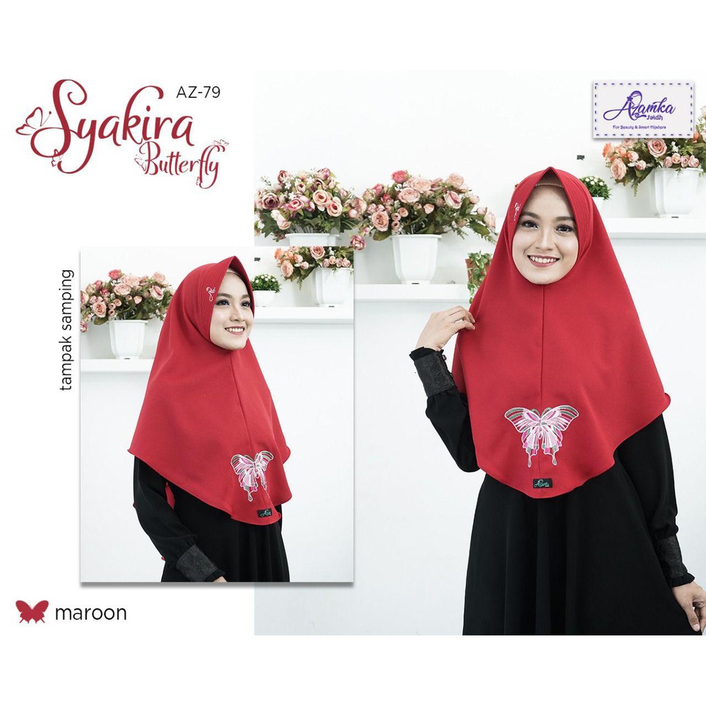 BERGO SYAKIRA BUTTERFLY BY AZAMKA FAIDH