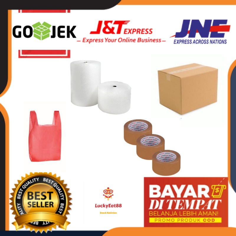 

Packing Kardus Tambahan Dan Bubble Wrap Untuk Makanan Supaya Aman dan Baik Selamat Sampai Tujuan