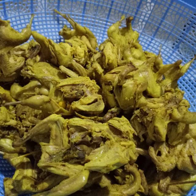 Puyuh ungkep / BURUNG PUYUH BUMBU SIAP GORENG