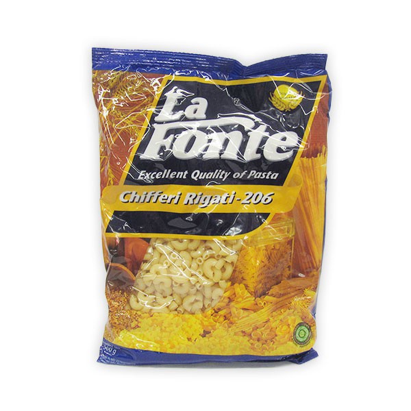 

Lafonte Macaroni Plastik 500 Gr