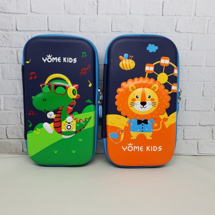 

MNB060 Tempat pensil Alat tulis smiggle EVA Hardcase Animal World