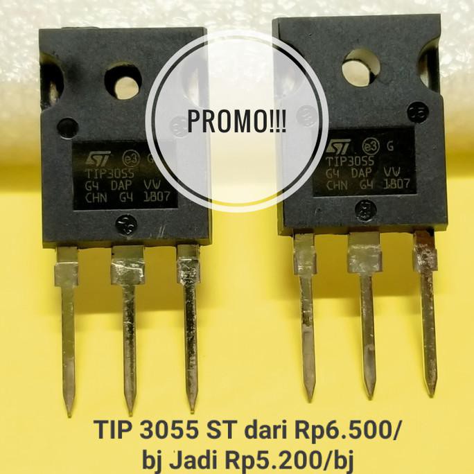 

Transistor Tip 3055 St (Harga Promo) Smartmm01 - (Untuk 1 Pcs) Dijamin