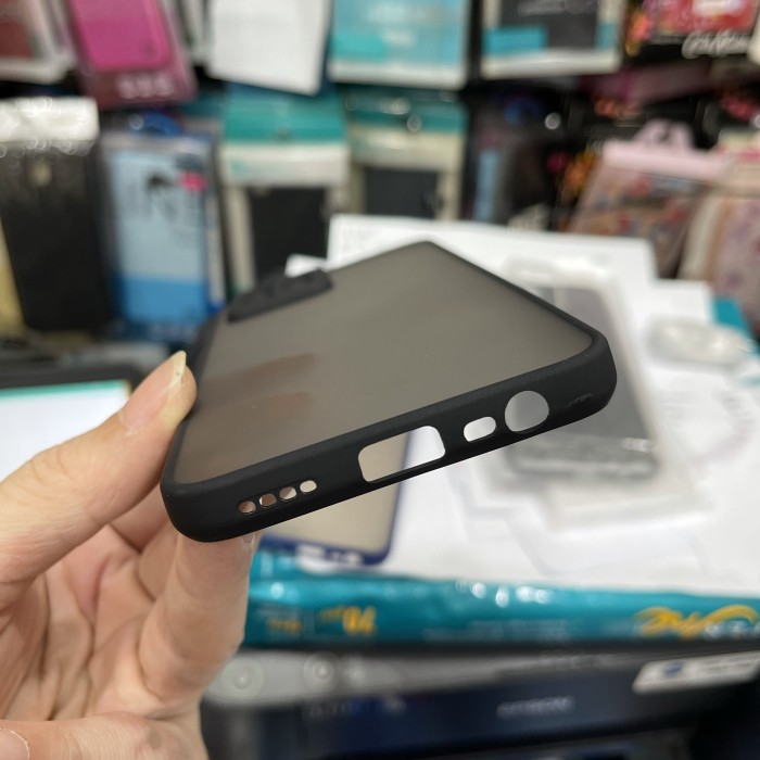 REALME 8/8 PRO PREMIUM BUMPER HYBRID DOVE CASE BAHAN ANTI PECAH