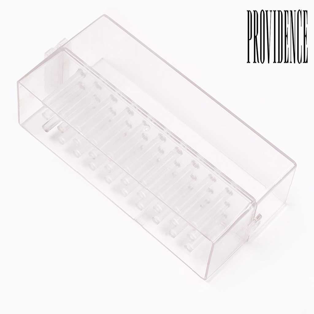 Providence Kotak Penyimpanan Mata Bor 30 Lubang Kapasitas Besar Anti Debu