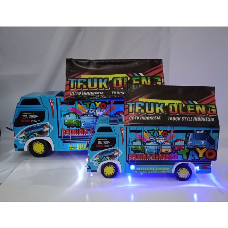 MINIATUR TRUK OLENG JUMBO UKURAN 43 CM MAINAN ANAK PALING MURAH