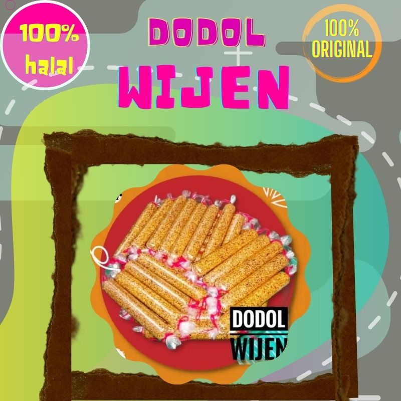 

Dodol Makanan Tradisional Rasa Wijen @250gr 1Pcs