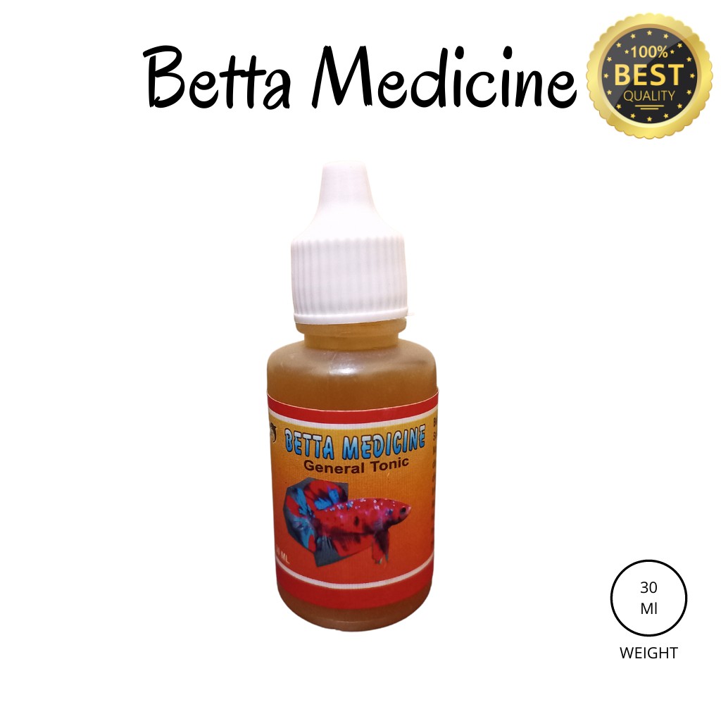 BETTA MEDICINE GENERAL TONIC OBAT VITAMIN IKAN CUPANG HIAS BETTA FISH