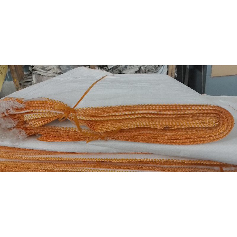 karung beras 25 kg ukuran 45x75 busam/dop.isi 25 lembar