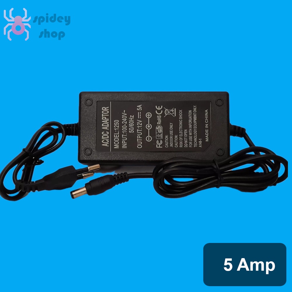 Adaptor CCTV 5 Ampere Charger Sprayer 5 Ampere