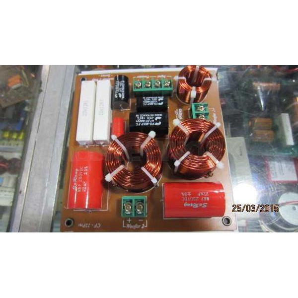 Crossover Pasif Cf Pro Dobel woofer plus Tweter 2215