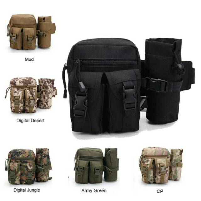Tas Pinggang Army 726 Ada Tempat Air minum