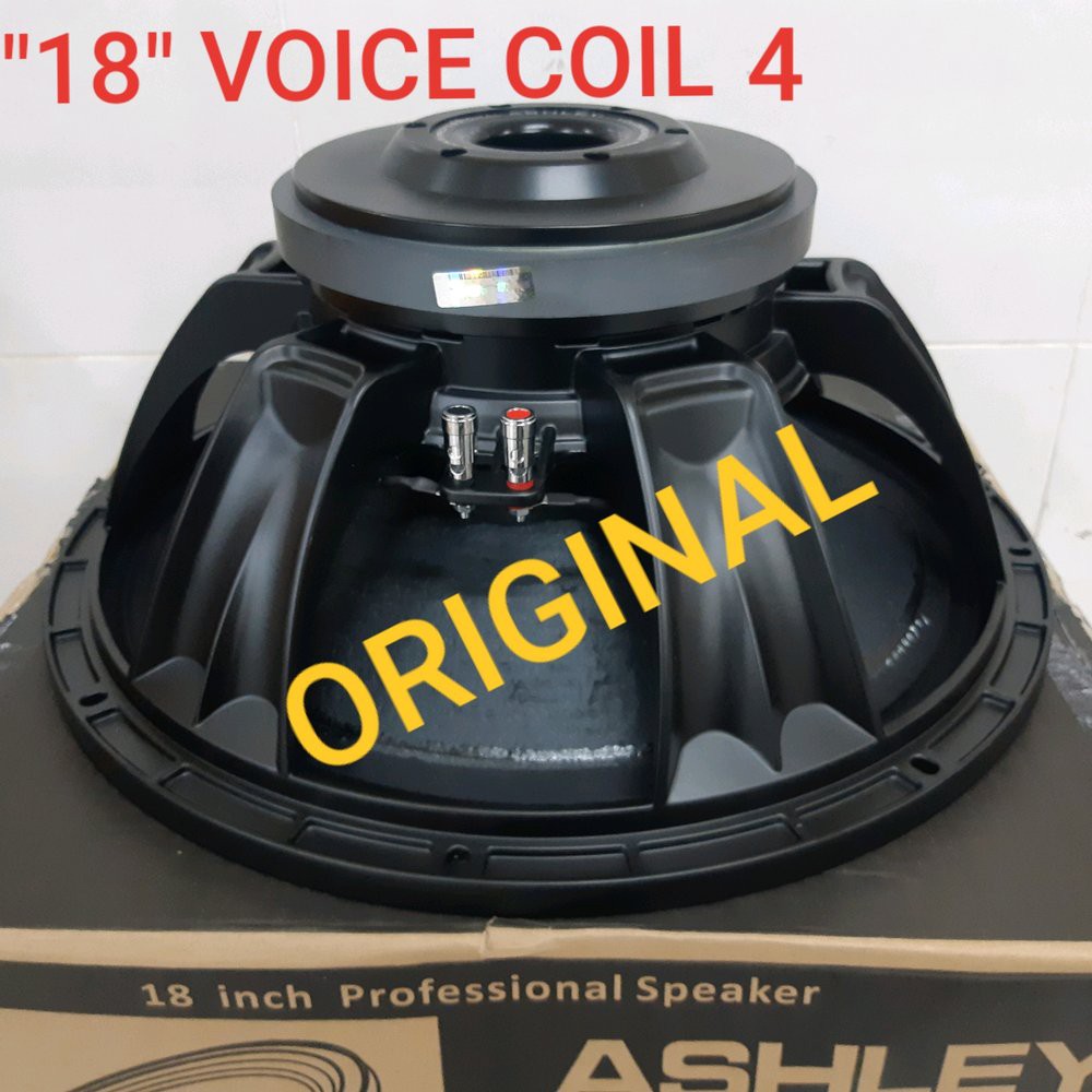 Murah  SPEAKER 18 INCH ASHLEY REAL18DB ORIGINAL KARAKTER SUBWOOFER