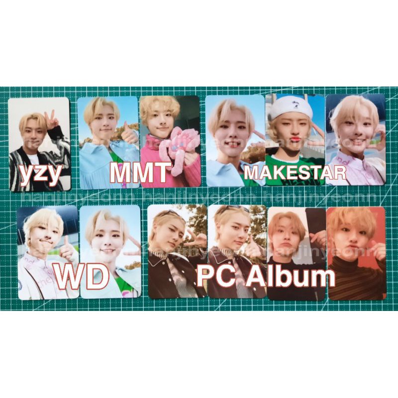 WOODZ CHO SEUNGYOUN PC PHOTOCARD WOOPS YIZHIYU MMT MAKESTAR WITHDRAMA ALBUM X1 EQUAL
