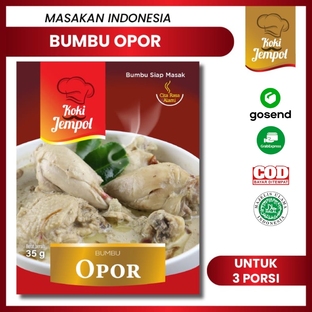 Bumbu Instan Khas Nusantara Koki Jempol / Bumbu Masak Koki Jempol / Bumbu Instan Siap Masak Koki Jempol