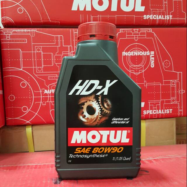 OLI TRANSMISI DAN GARDAN (AXLE) MOTUL HD-X GL-5 1 LITER