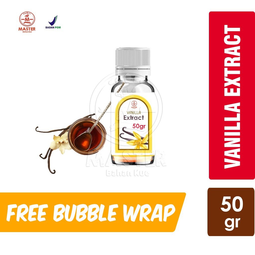

Vanilla Extract / Essence / Perisa Vanilla Super [Botol 50gr]