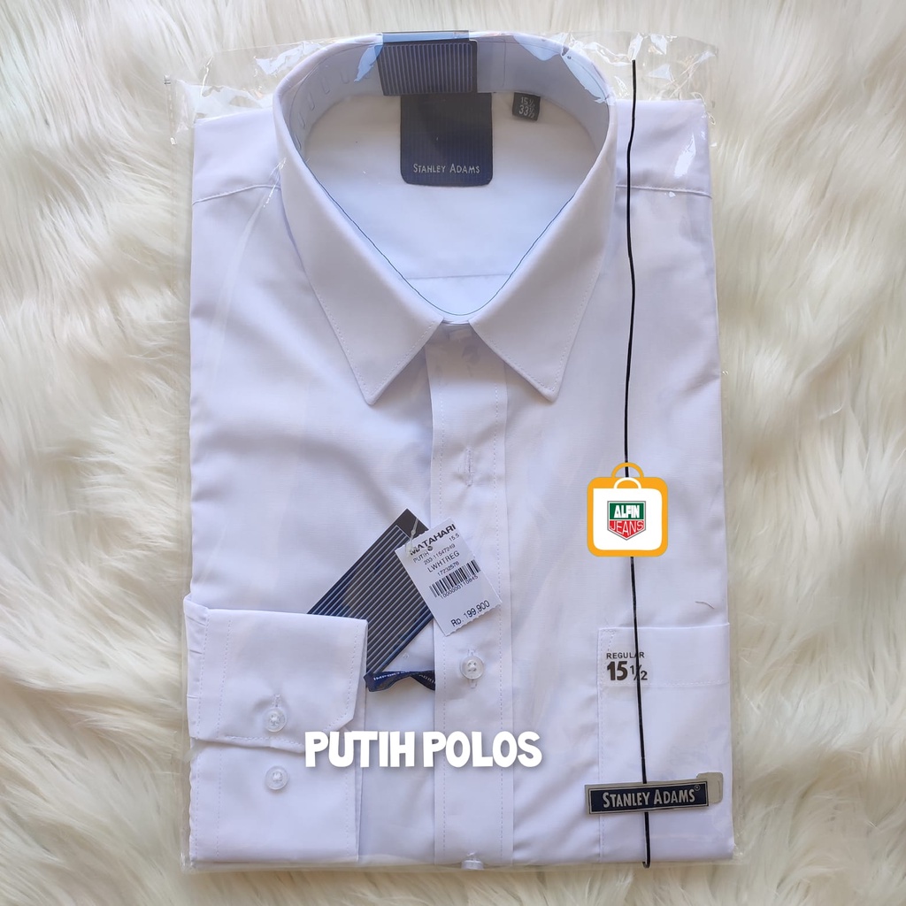 Kemeja Formal Putih Stanley Adams Regular Fit