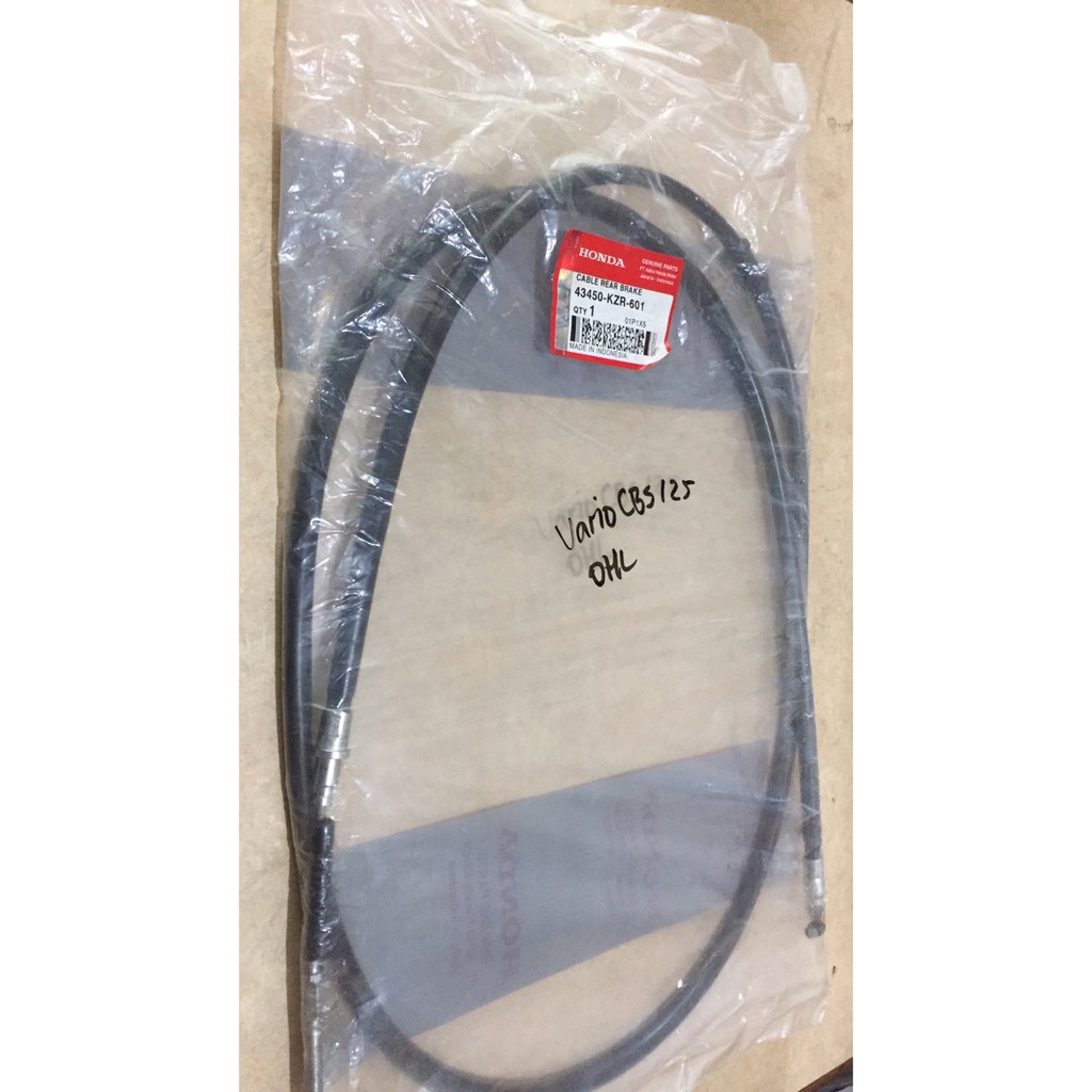KABEL REM BRAKE CABLE HONDA VARIO TECHNO 125 KZR ORIGINAL