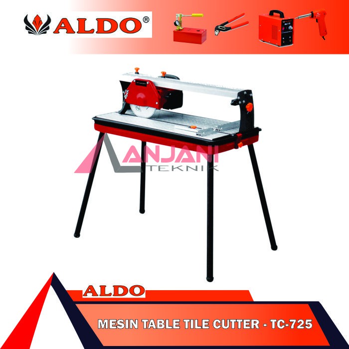 ALDO TC-725 MESIN POTONG BATU KERAMIK 7INCH STAND TABLE TILE 7 INCH
