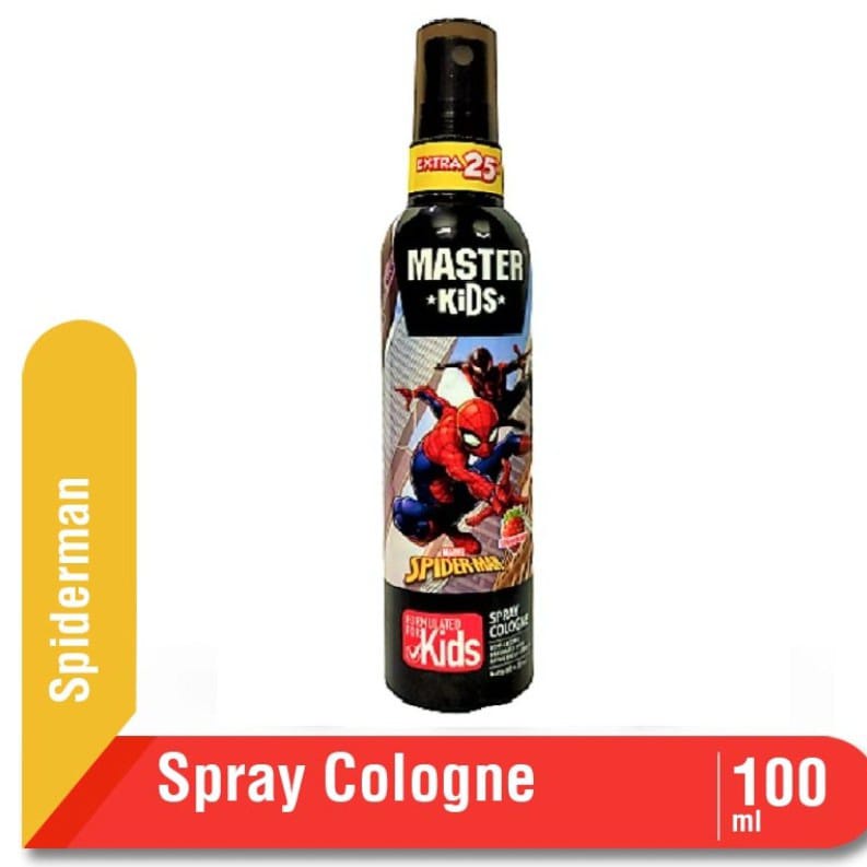 Master Kids Spray Cologne Iron Man, Batman, Ben10, Superman 100 ml