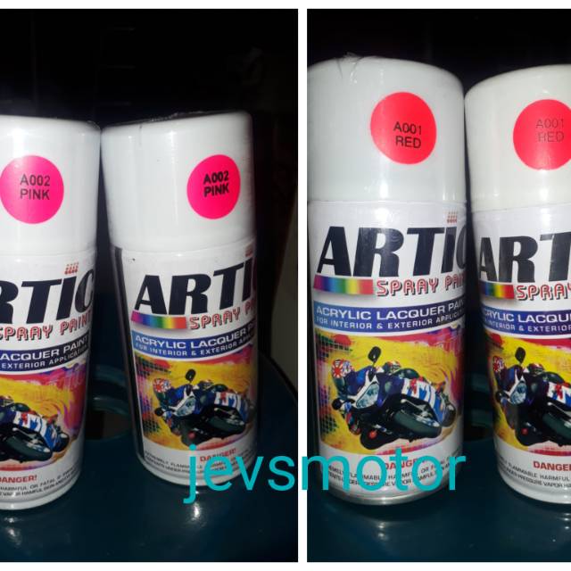 

Cat ARTIC STABILO RED A001/STABILO PINK A002