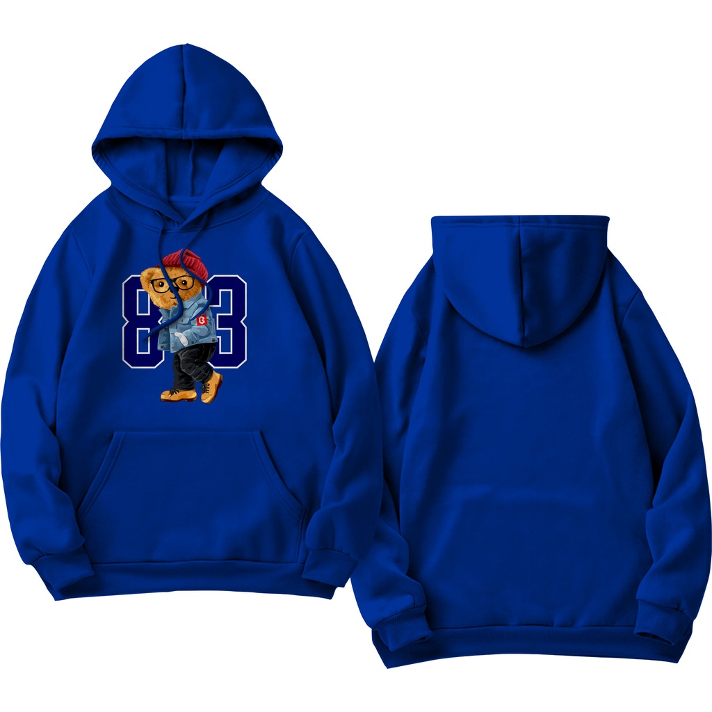 BRIGO Jumper Hoodie BERUANG 83 II Sweater Hoodie BRIGO Sablon DTF Fleece Cotton II SIZE M-XXL (Pria &amp; Wanita) Free stiker&amp;Gantungan Kunci