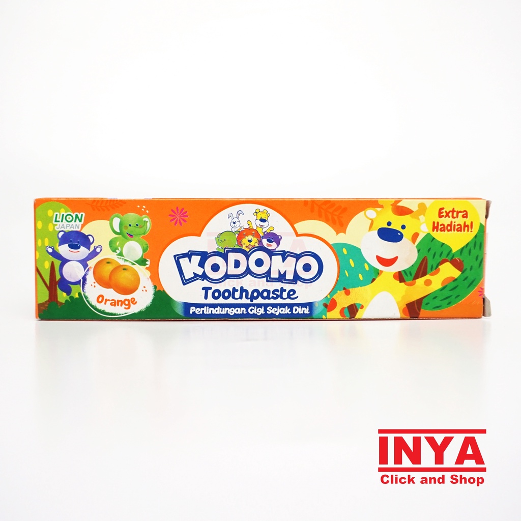 KODOMO TOOTHPASTE ORANGE 45gr - Pasta Gigi Anak - Odol