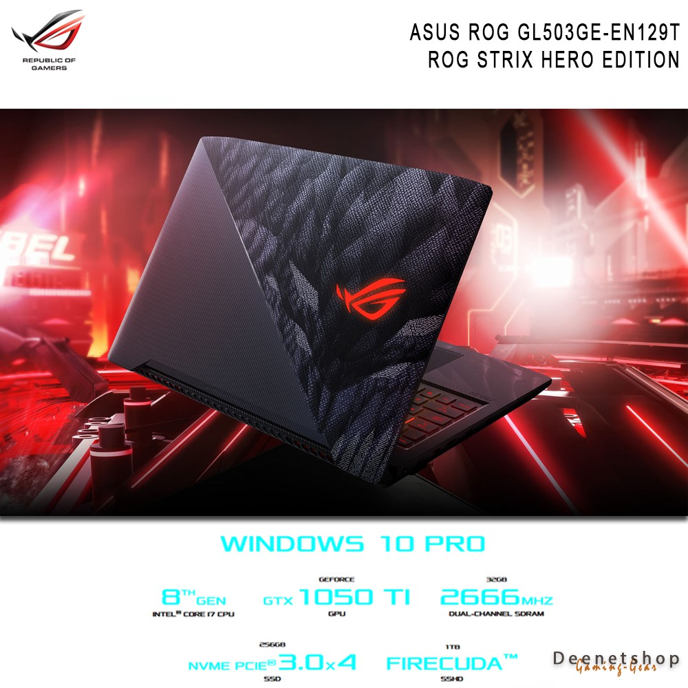 ASUS ROG STRIX GL503GE-EN129T - ROG STRIX HERO EDITION