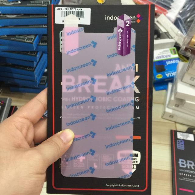 Anti gores anti break xiaomi redmi note 4/note 4x