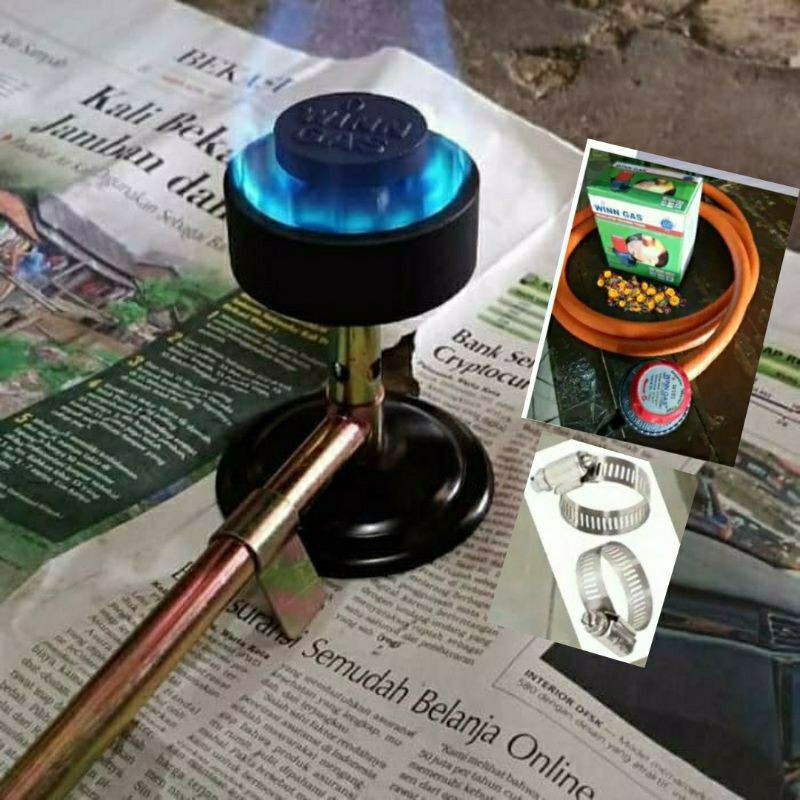 Winn Gas , Win Gas  W 2B  , Kompor Gas TEKANAN TINGGI LPG , Kompor Mawar , High Presure Mie Ayam