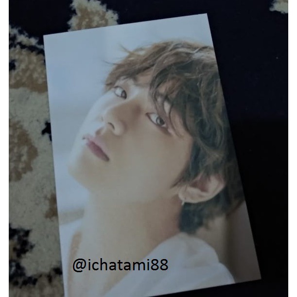 Ready Stock Mini Photocard PC 2018 BTS EXHIBITION ‘오, 늘’ V Taehyung