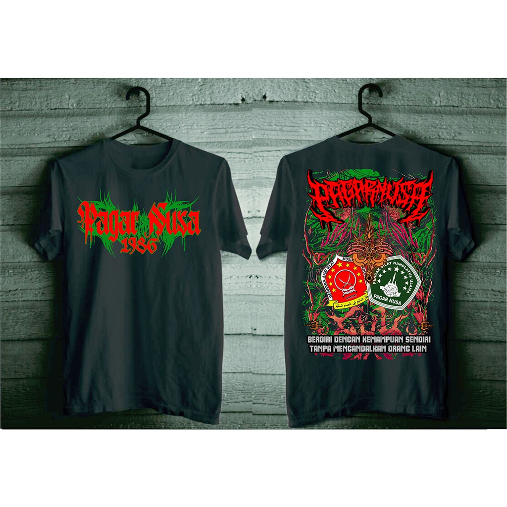 Kaos Pagar Nusa Gasmi 1986 Distro Keren-Hitam