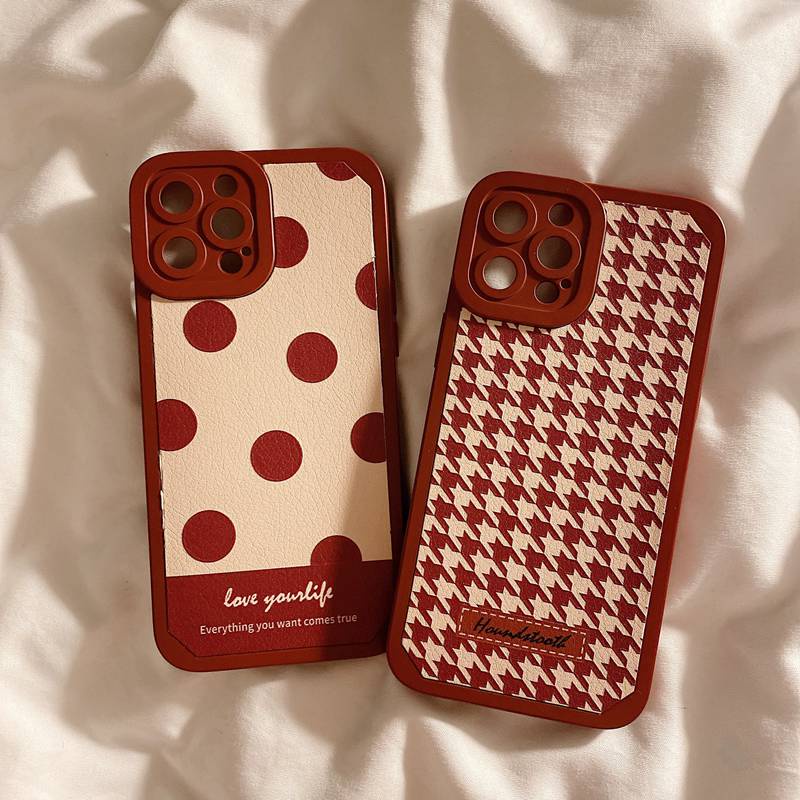 Angel Eyes Red Point Soft Case iP iPhone 7 8 14 + Plus X XR SE 2020 XS Max 11 12 13 Pro Max Casing Xiaomi Redmi Note 8 Pro