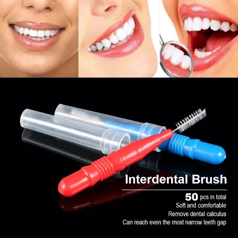 PEMBERSIH SELA / INTERDENTAL BRUSH / SIKAT SELA GIGI BEHEL