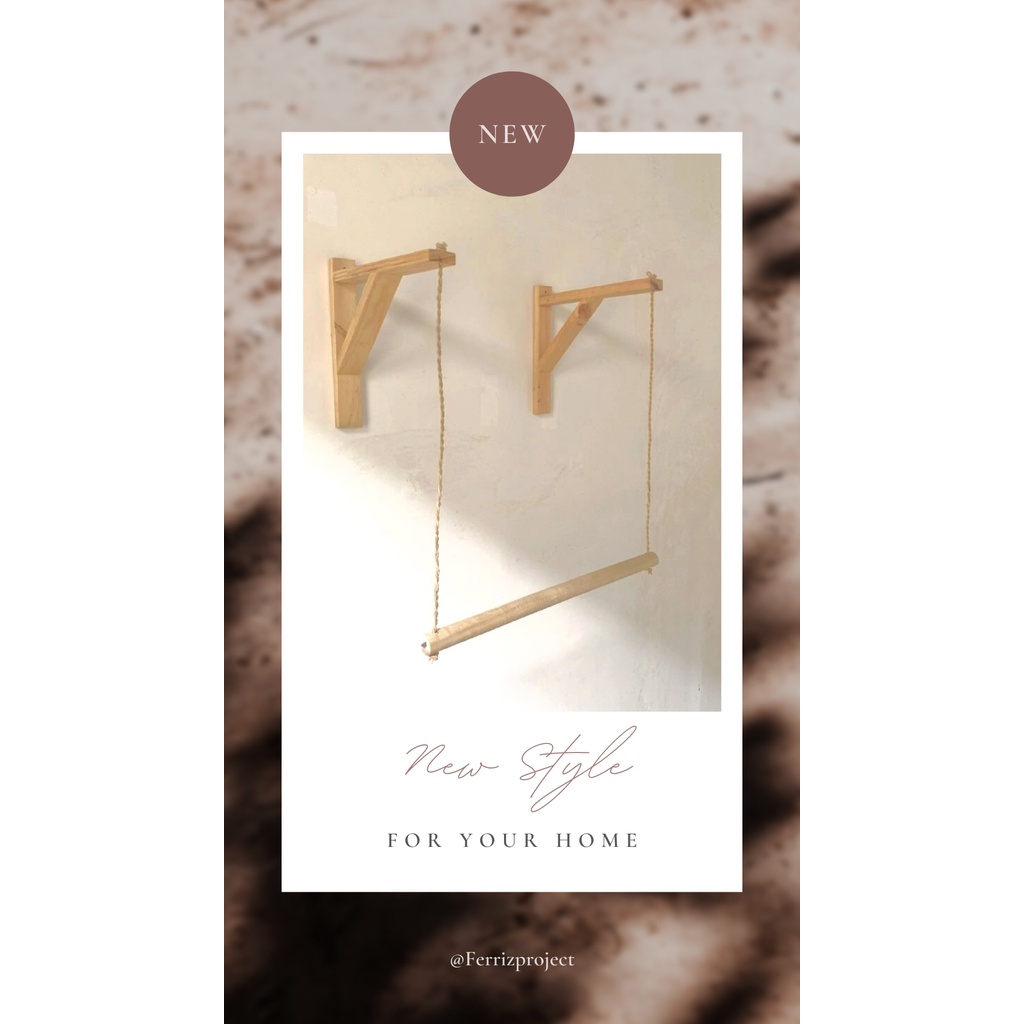 Siku Kayu Dekorasi, siku ambalan kayu