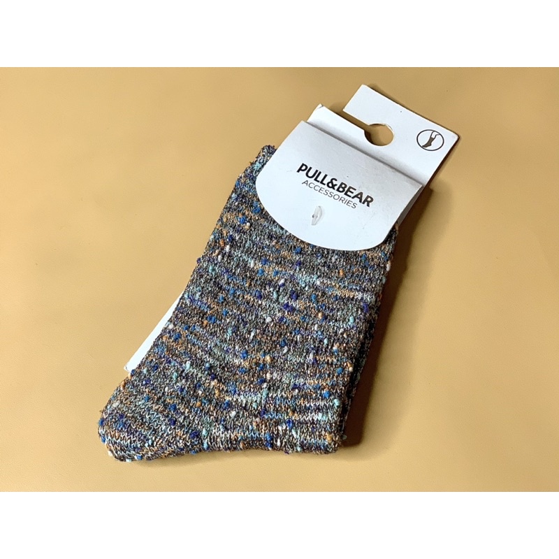 PULL & BEAR Women Socks Kaos Kaki Rajut Glitter Original