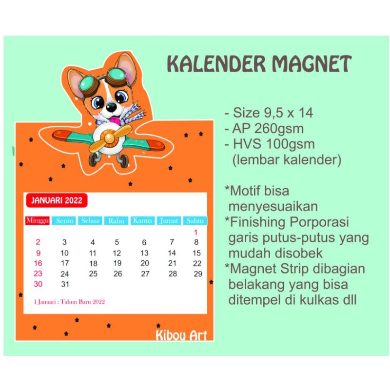 

Kalender Magnet Mini