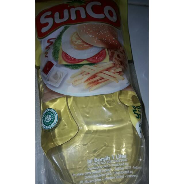 

Minyak goreng Sunco 1Liter