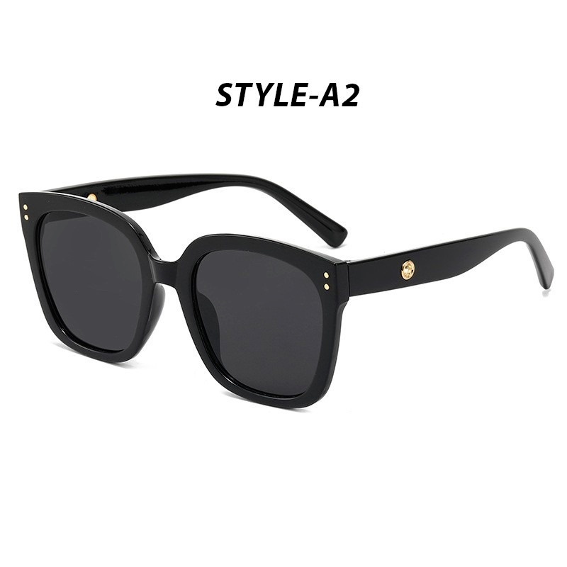 (YUZHU) COD Kacamata Hitam Bentuk Persegi Panjang Gaya Korea Untuk Wanita Kacamata Hitam Rectangle Sunglasses Women