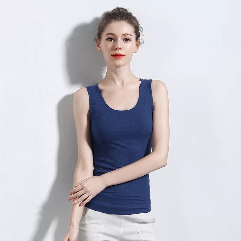 Singlet Wanita Premium / Tank Top Tali Wanita / Tanktop rayon-5