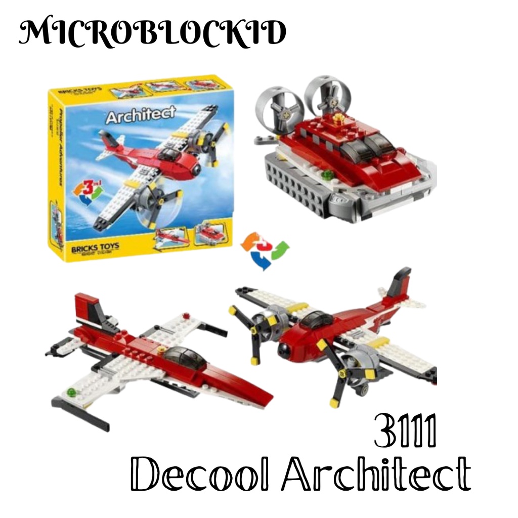 DECOOL ANAK  ARCHITECT/MAINAN MURAH ANAK