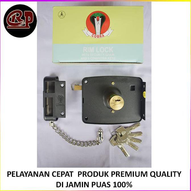 Nikmati Kunci Pagar / Kunci Pintu / Kunci Gerbang Besi Otomatis Cobra Gilaa