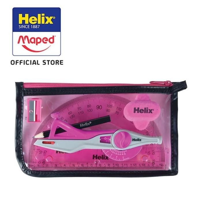

helix maths set super school kit 6 pcs asscol sry77