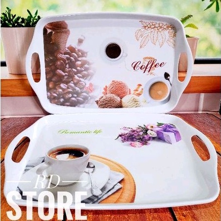 PROMO 1.PCS NAMPAN SAJI MOTIF RANDOAM MELAMINE